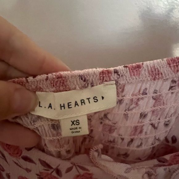 PacSun Pink Floral Dress - Picture 3 of 3